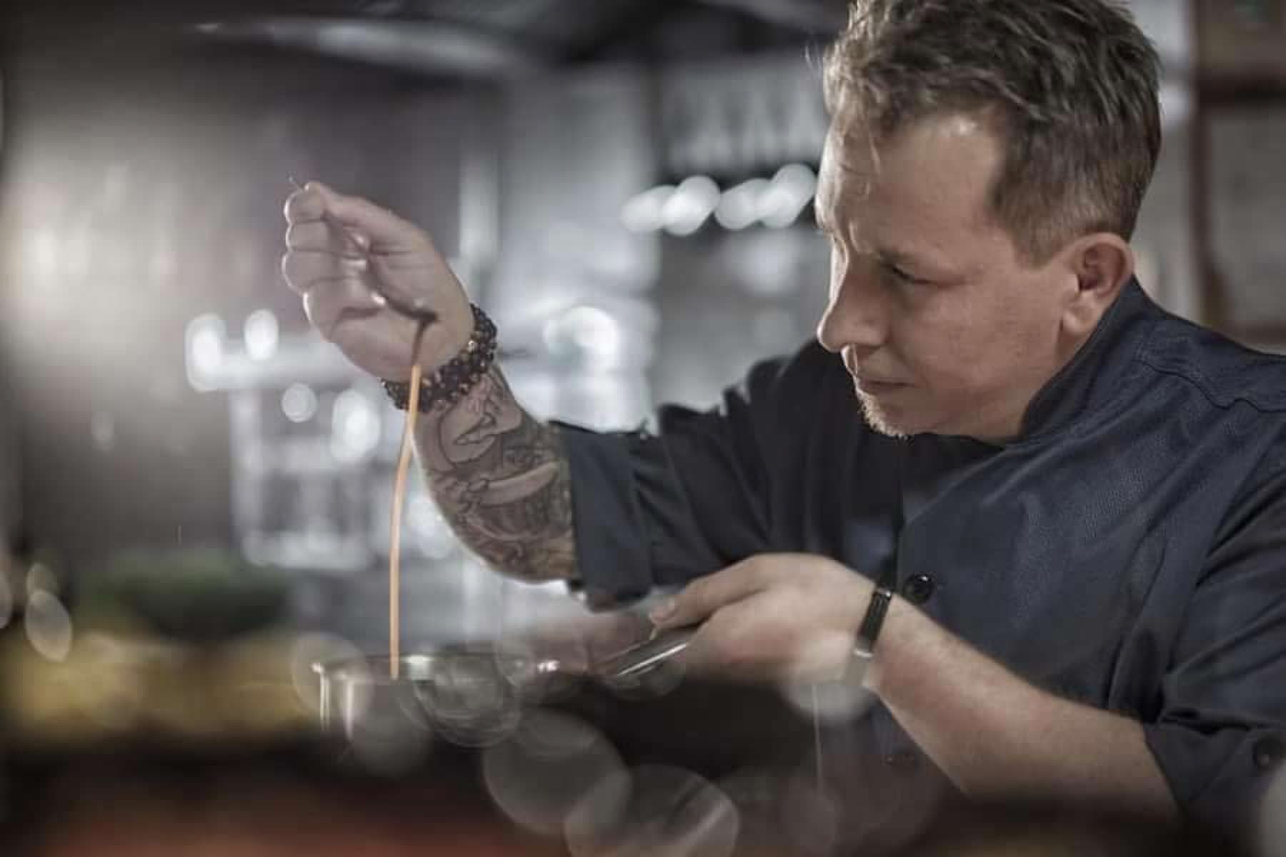 Spisesalen i Borkonyha Winekitchen i Budapest.